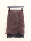SWAYING 25 Spring/Summer Metal Pleated Skirt SW-SW25SS3B01C2-ZI Purple SW-SW25SS3B01C1